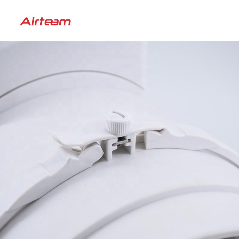 4'' 6'' 8'' EC Motor AC Mixed Flow Inline Duct Fan Wall Mounted Window Exhaust Home Ventilation Fan for Hydroponics Ventilation