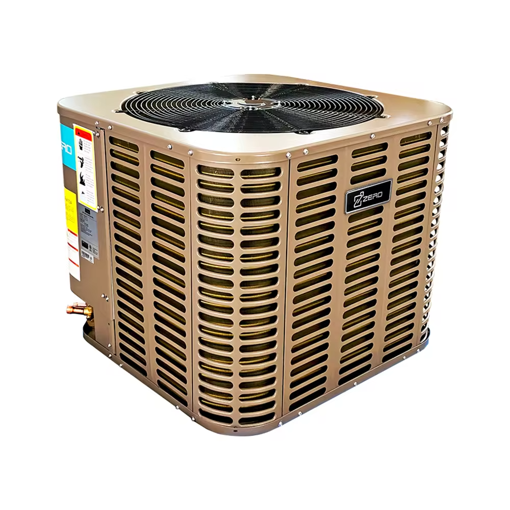 ZERO 18 Seer 24000 Btu Top Discharge Central Condensing and Air Handler Unit for North and South America