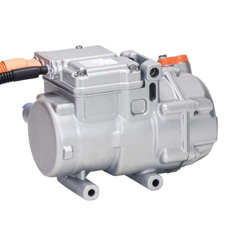 28cc 24v DC Air Conditioner A/C Scroll Compressor For Cars Universal Kit Ac For Cars Universal Automotive Electric Compressor