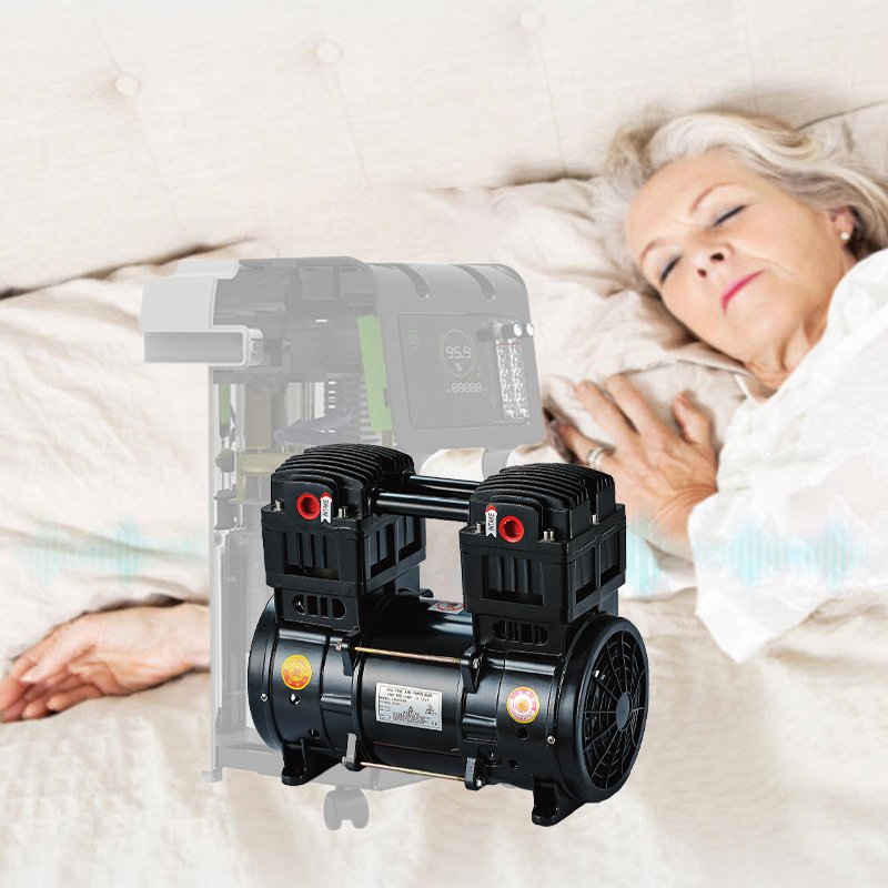 New High Quality 1500A 280LPM 220V 110V air Compressor Oil Free air Compressor for Ozonator