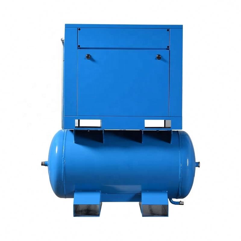 Industrial 7.5Kw 10Hp 2-In Integrated Rotary Screw Air Compressor With Factory Price Intelligent Control