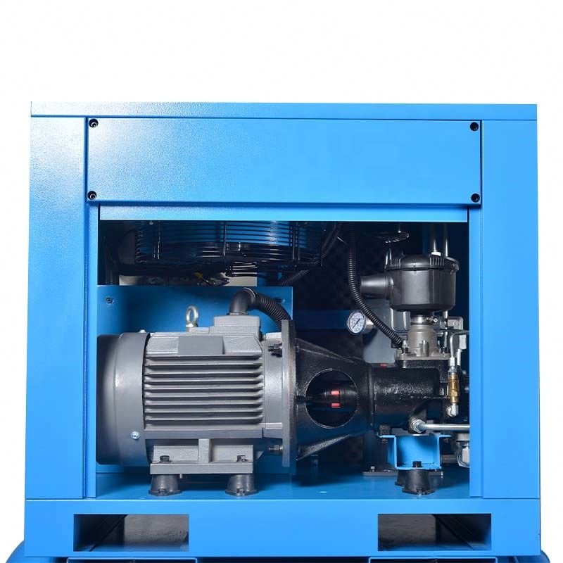 Industrial 7.5Kw 10Hp 2-In Integrated Rotary Screw Air Compressor With Factory Price Intelligent Control