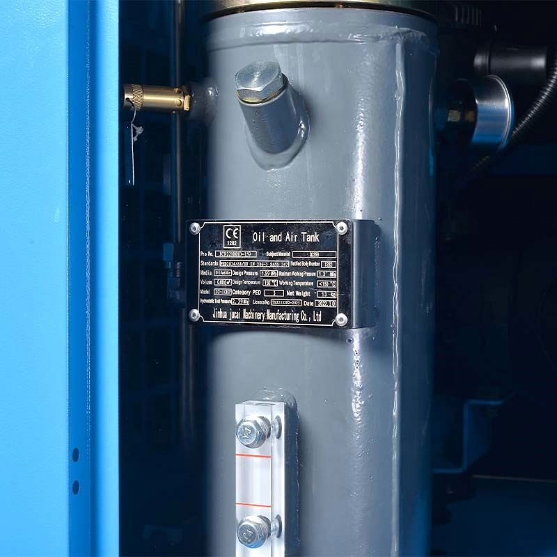Industrial 7.5Kw 10Hp 2-In Integrated Rotary Screw Air Compressor With Factory Price Intelligent Control
