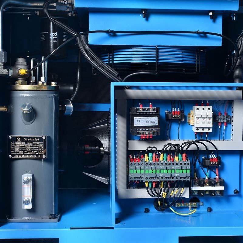 Industrial 7.5Kw 10Hp 2-In Integrated Rotary Screw Air Compressor With Factory Price Intelligent Control