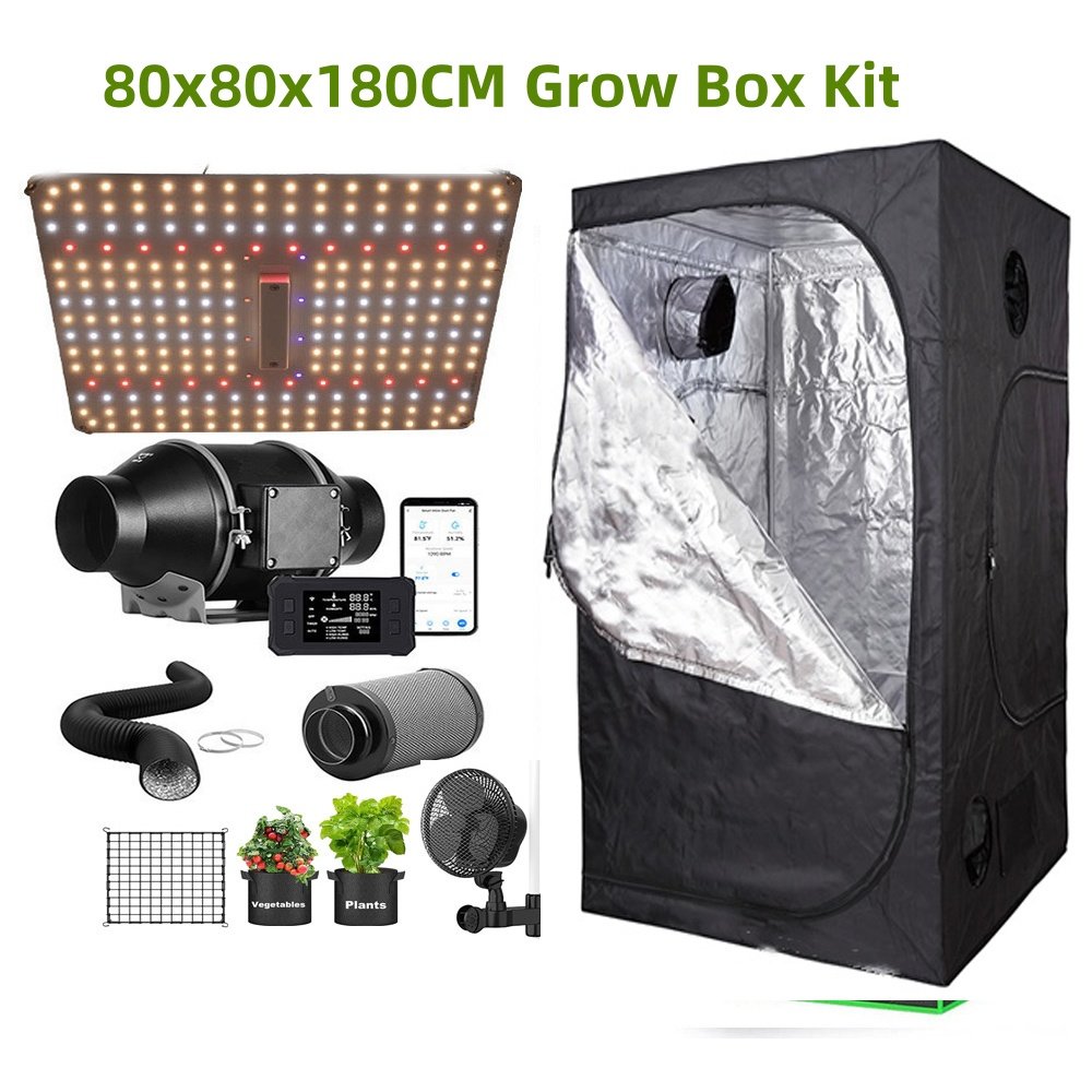 BAVA Smart WIFI APP Inline Duct Fan Mixed Flow 4 Inch 212 CFM Ventilation Exhaust Fan for Hydroponics Grow LED LED Indoor Tent