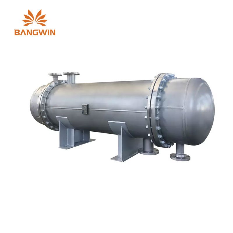 Industrial Stainless Steel Steam to Liquid Condenser Heat Exchanger for Reflux Distillation