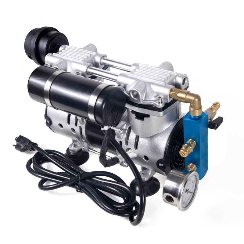 AC110V Solar Aerator Pond Aeration System Oilless 3.4cfm 1/2HP Air Compressor Pump for Fish Farming Engine as Core Component