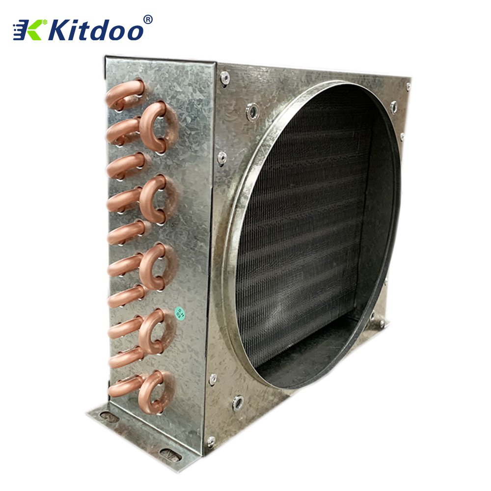 Custom Heat Exchanger Fin Condenser Air-Cooled Condenser For Restaurants Retail Hotels Cold Room