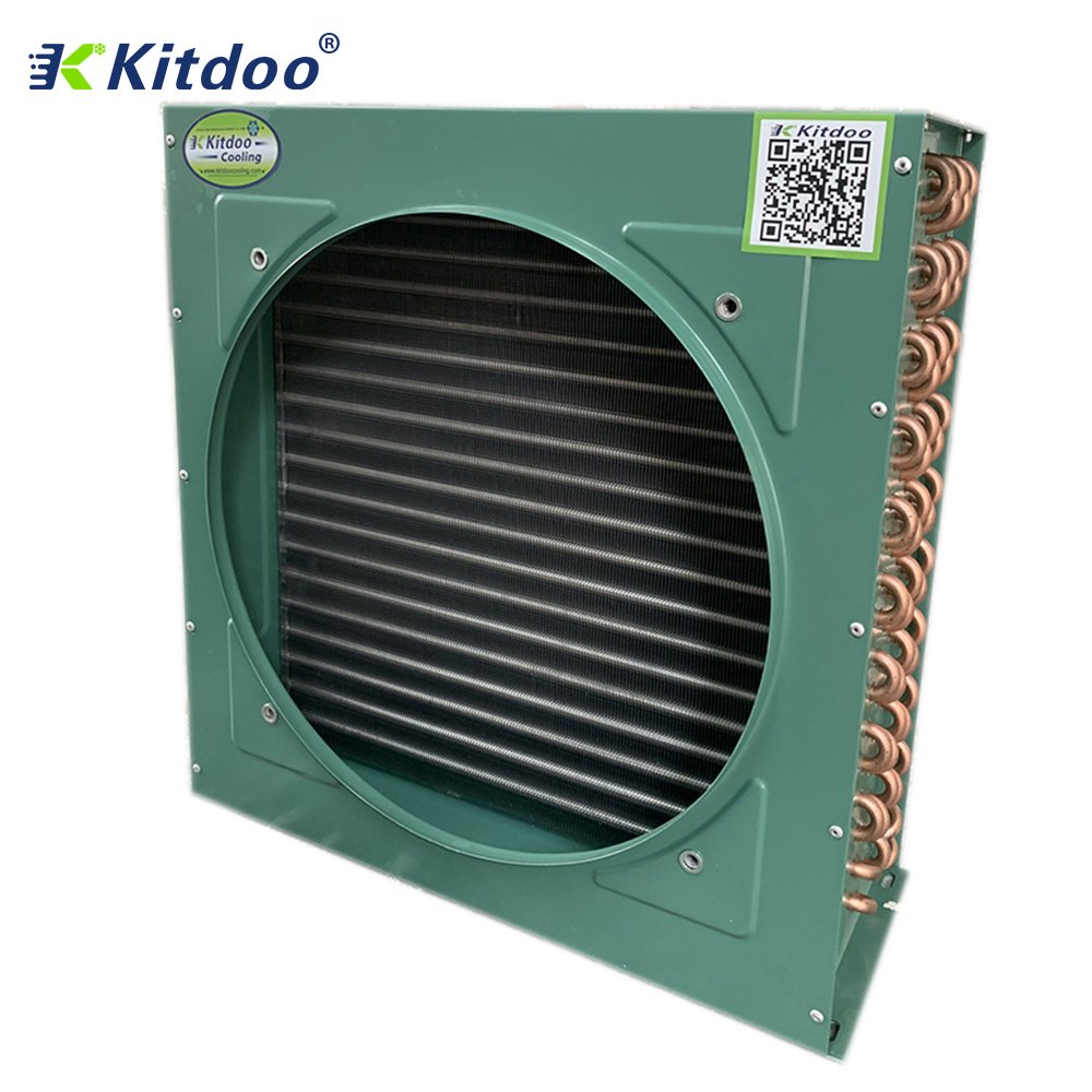 Custom Heat Exchanger Fin Condenser Air-Cooled Condenser For Restaurants Retail Hotels Cold Room