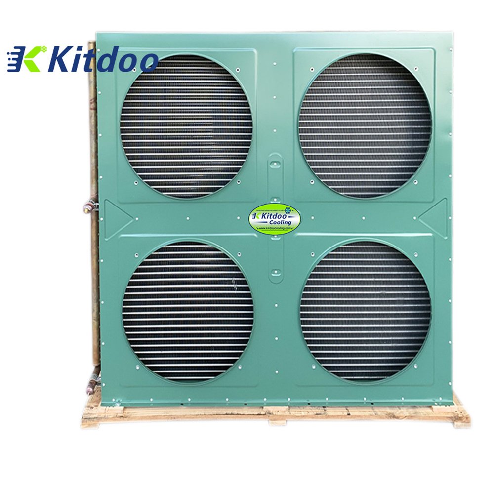 Custom Heat Exchanger Fin Condenser Air-Cooled Condenser For Restaurants Retail Hotels Cold Room