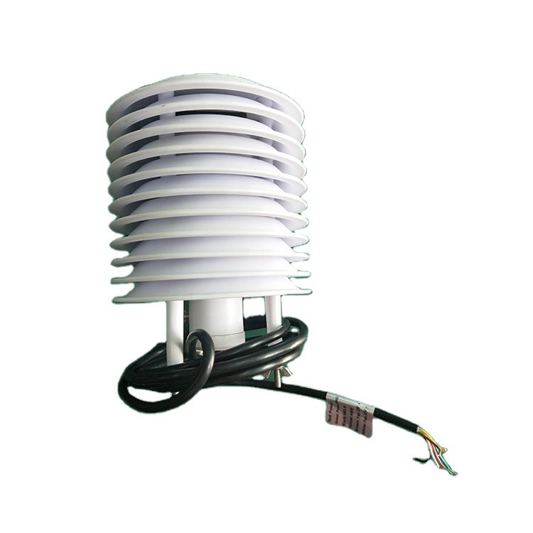 BGT 4-20mA RS485 3.3V Outdoor Ambient air Temperature Humidity Sensor Probe with Solar Radiation Shiled for Weather Station