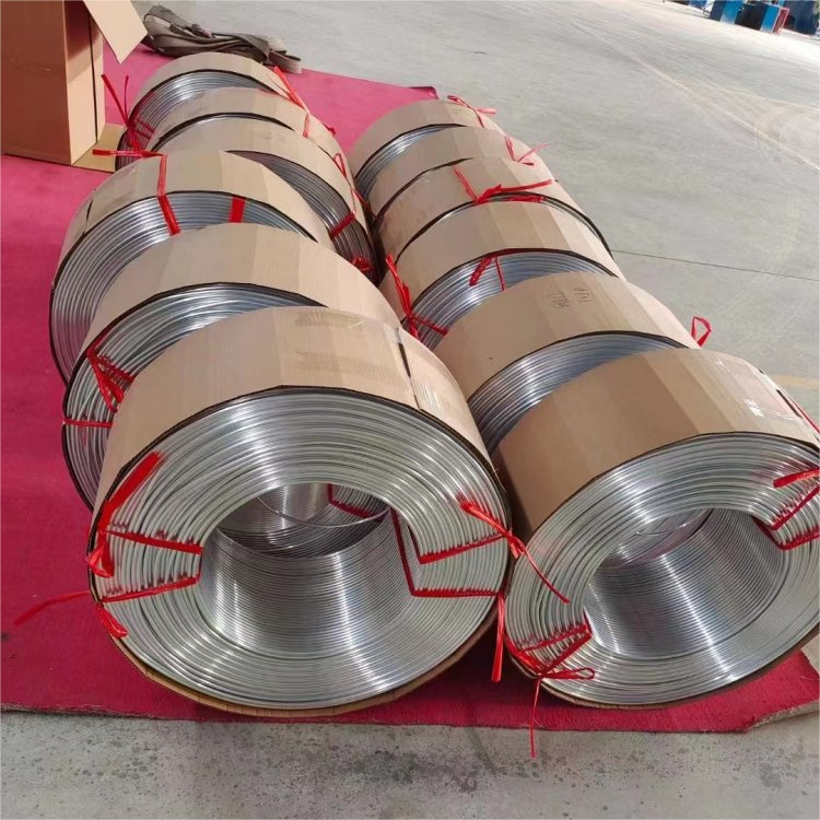 6mm 8mm 10mm 12mm 3003 Aluminum Seamless Condenser Aluminum Coil