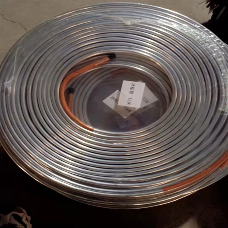 6mm 8mm 10mm 12mm 3003 Aluminum Seamless Condenser Aluminum Coil