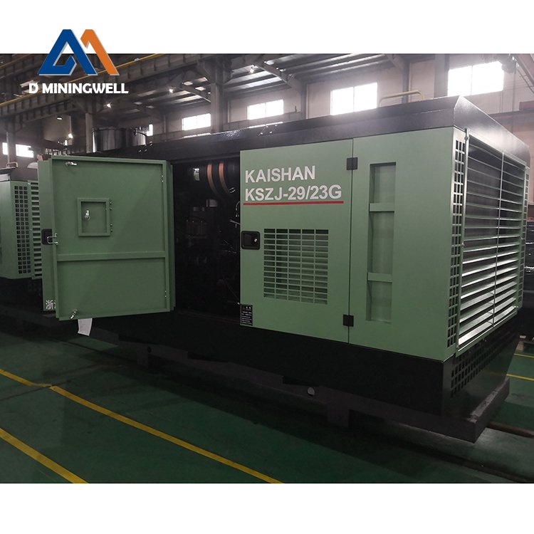 Kaishan KSZJ18/17 29/23G 31/25 Skid-Mounted Screw air Compressors