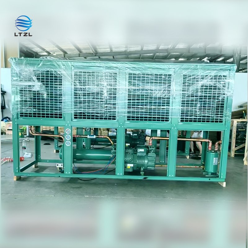20hp Unit Condensing air V-type Cooling Condensing Unit Chiller Condensing Chamber for Agricultural Manufacturing