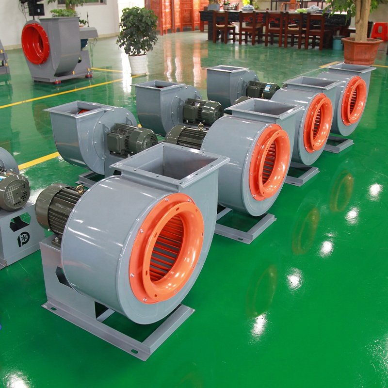 Low Noise 11-62 in Line Air Filtration Blower Fan Multi-vane Centrifugal Fans