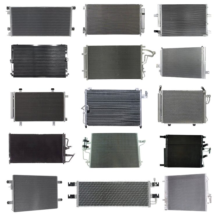 Auto Car AC Condenser Suitable for Toyota Corolla Hyundai Chevrolet Nissan Sunny Honda Isuzu Peugeot Air Conditioner Condenser