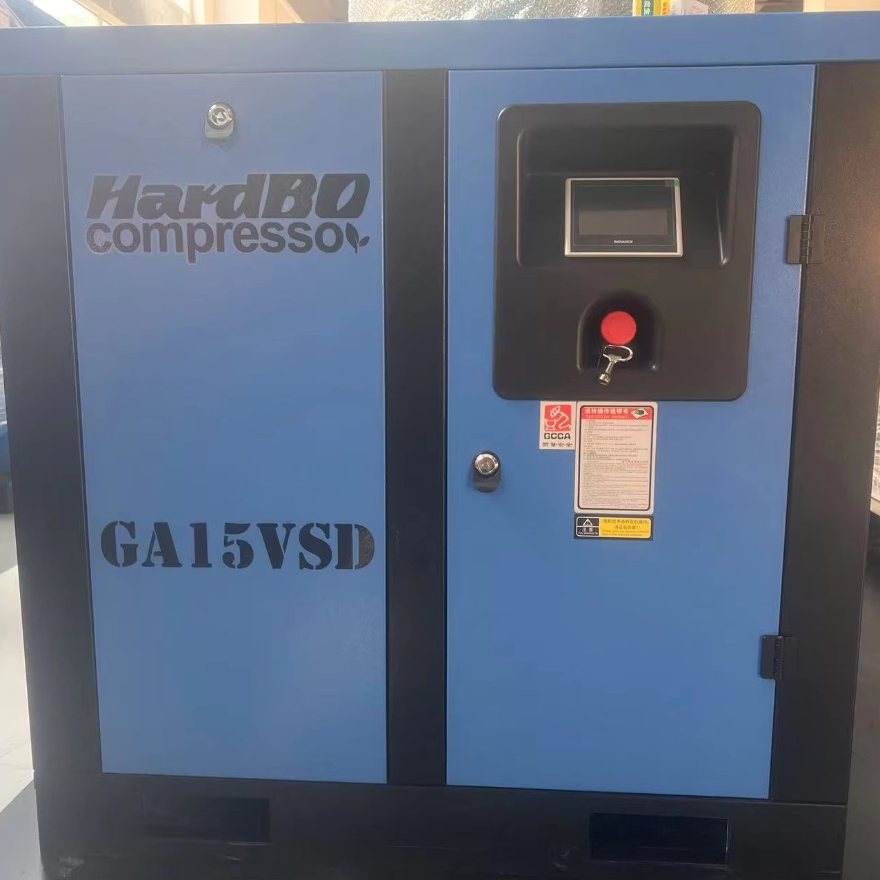 Permanent Magnet Variable Frequency Screw air Compressor 15 kW High Efficiency and Energy Saving Frequency Conversion