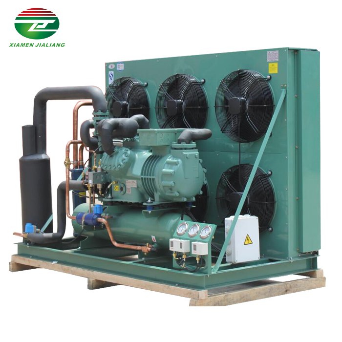 Xiamen Jialiang Cold Room Two Stage Condensing Unit Compressor Refrigeration Unit Compressor Refrigeration