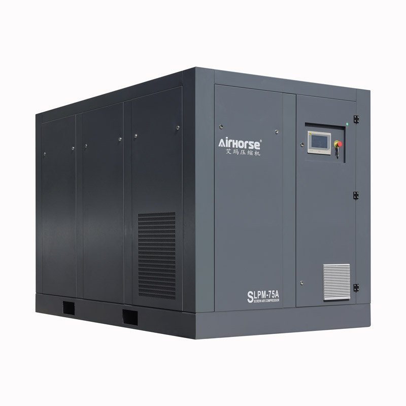 Energy Saving 22KW 37KW 110KW 132KW 160KW 200HP Dual Stage Screw Air Compressor 55KW Industrial Two Stage Air Compressor 75KW