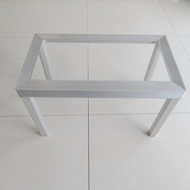 Factory Custom Heavy Duty Aluminum AC Condenser Stand Roof Top Ground Mount Air Conditioning Stand Air Conditioner Floor Bracket