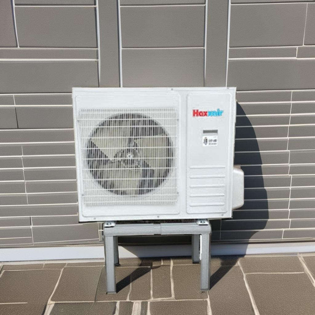 Factory Custom Heavy Duty Aluminum AC Condenser Stand Roof Top Ground Mount Air Conditioning Stand Air Conditioner Floor Bracket