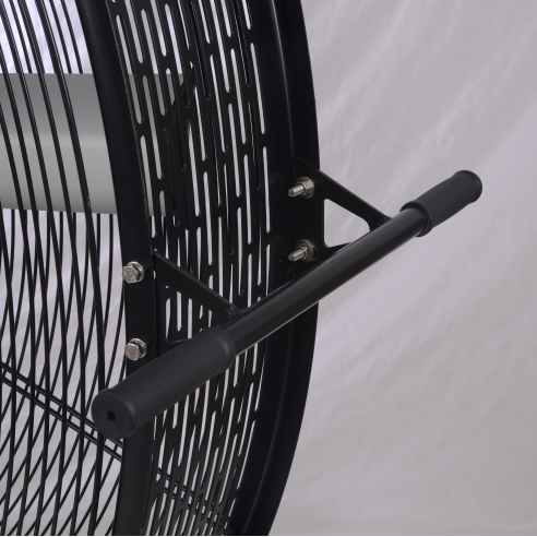 75inch 1.9M High Velocity Industrial Pedestal Fan Cooling Gym Portable Quiet Metal Floor Fan