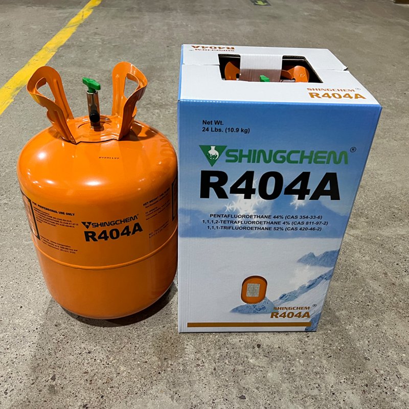 R404a, R404, R-404, 404a Refrigerant 24lb Tank. New, Full and Factory Sealed