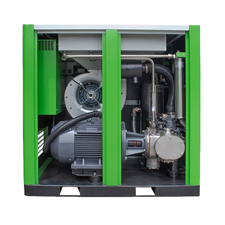 Low Noise 25 Hp 18.5 KW Permanent Magnet Energy Saving Water Lubrication Oil-free Screw Air Compressor
