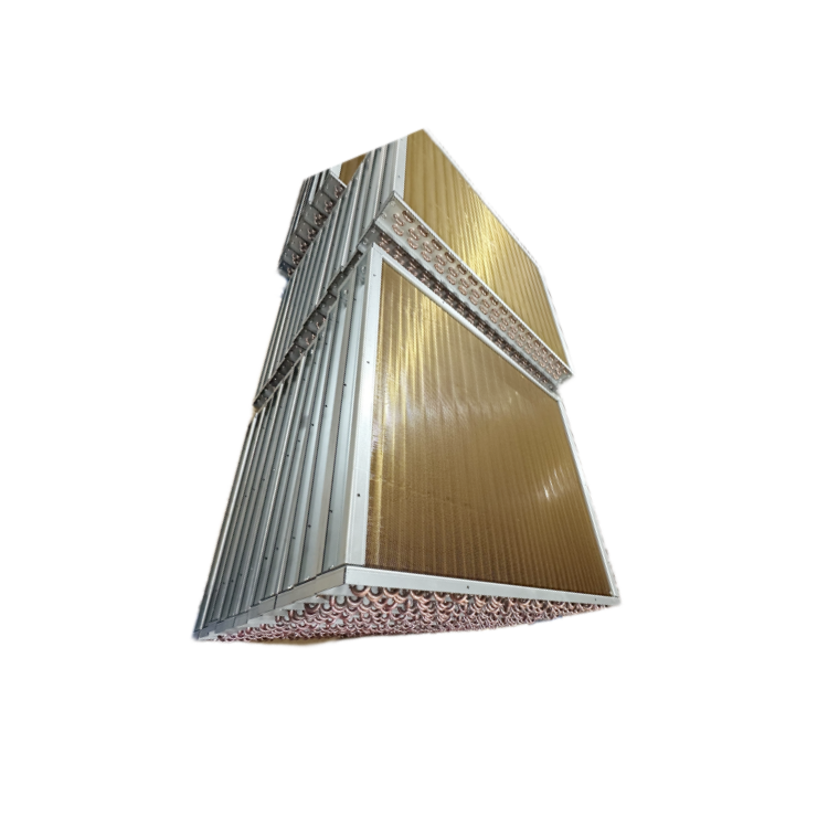 Refrigeration Equipment Water Chiller Evaporative Air Cooling System Gold Finned Cooper Design Cooler for AC