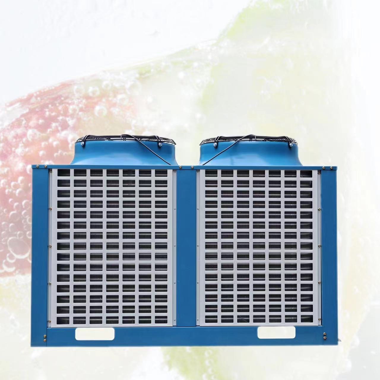 U-Shaped Air-Cooled Unit Condenser Freezing Room Copeland Scroll Compressor for Commercial and Industrial Refrigeration