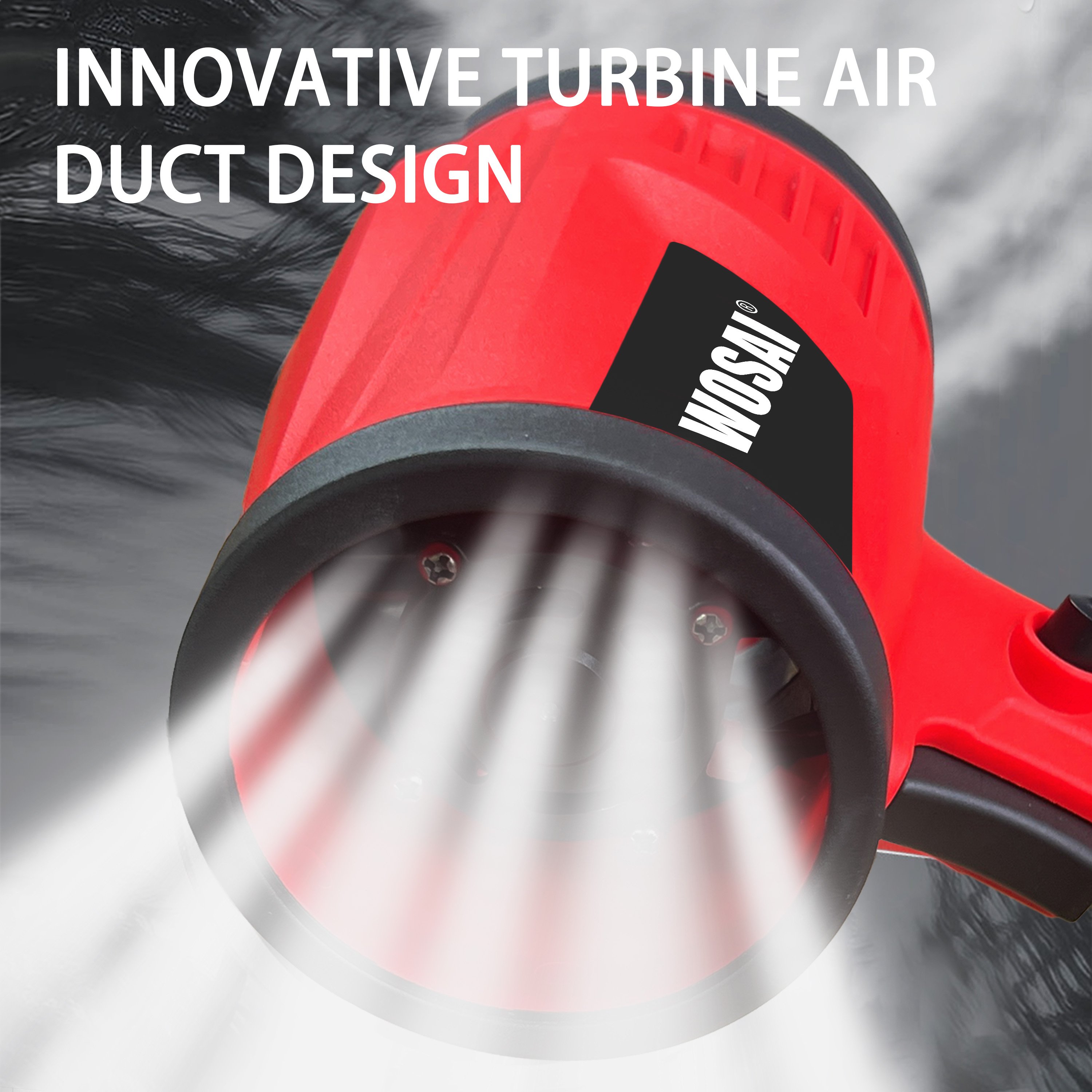 WOSAI 33000rpm Portable Cordless Air Duster Jet Gun Mini Turbo Jet Fan Electric Handheld Car Dryer Blower