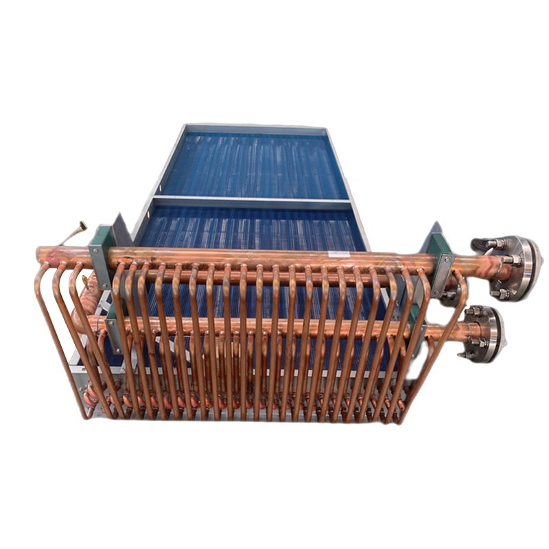 Air Source Heat Pump Fin Tubes Copper Aluminum Foil air to Water Heat Exchanger