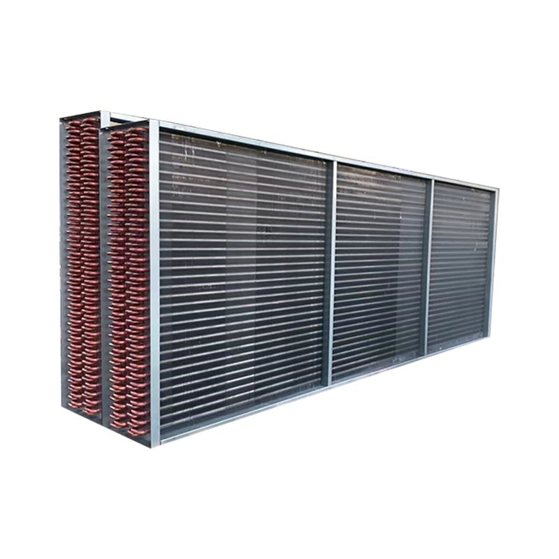 Air Source Heat Pump Fin Tubes Copper Aluminum Foil air to Water Heat Exchanger