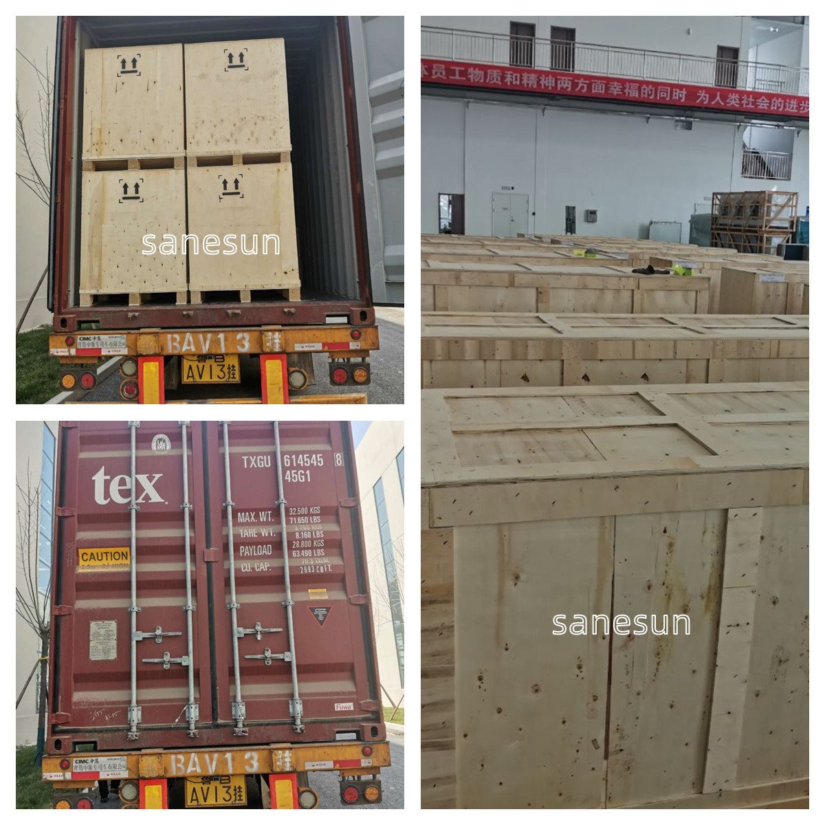 Cold Room Cold Storage High Performance Two Stage Famous Compressor Air Cooled Condensing Unit