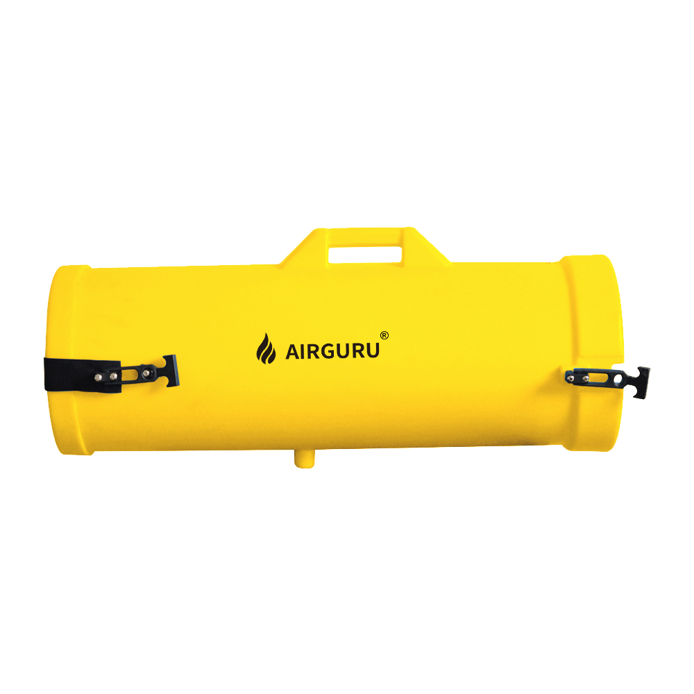 High Quality 8" PVC Ducting 25ft Hose Industrial Blower Axial Fan Durable Plastic Storage Canister Ventilation Fan Parts