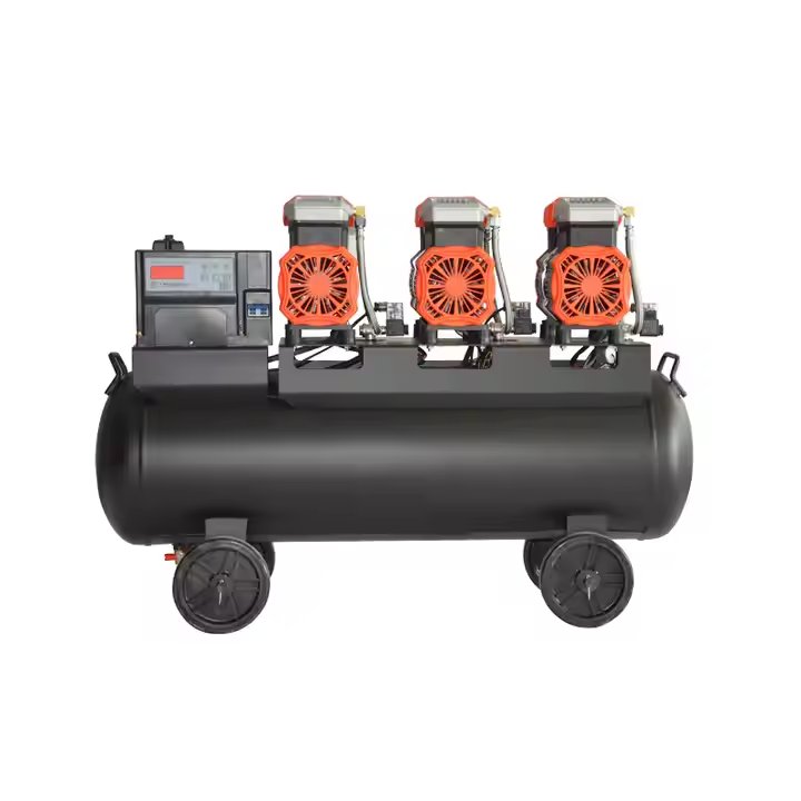 Professional Sales of Industrial Piston air Compressor 90L Best Price Electric Oil Free air Compressor