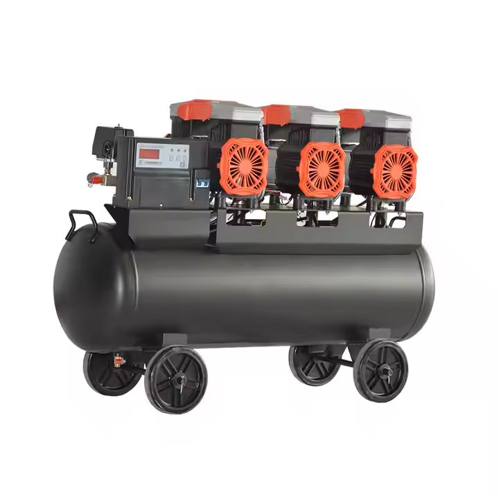 Professional Sales of Industrial Piston air Compressor 90L Best Price Electric Oil Free air Compressor