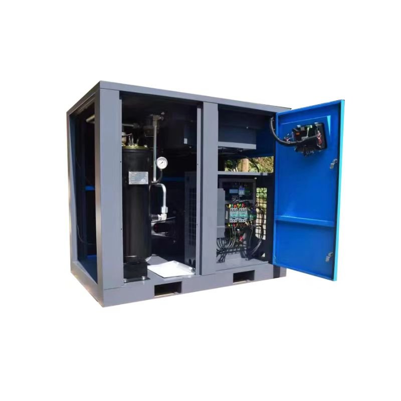 Manufacturer Supply VFD Rotary Type Screw Air Compressor 30 kw 40 hp Compressor Machine With Inverter for Industrial Work