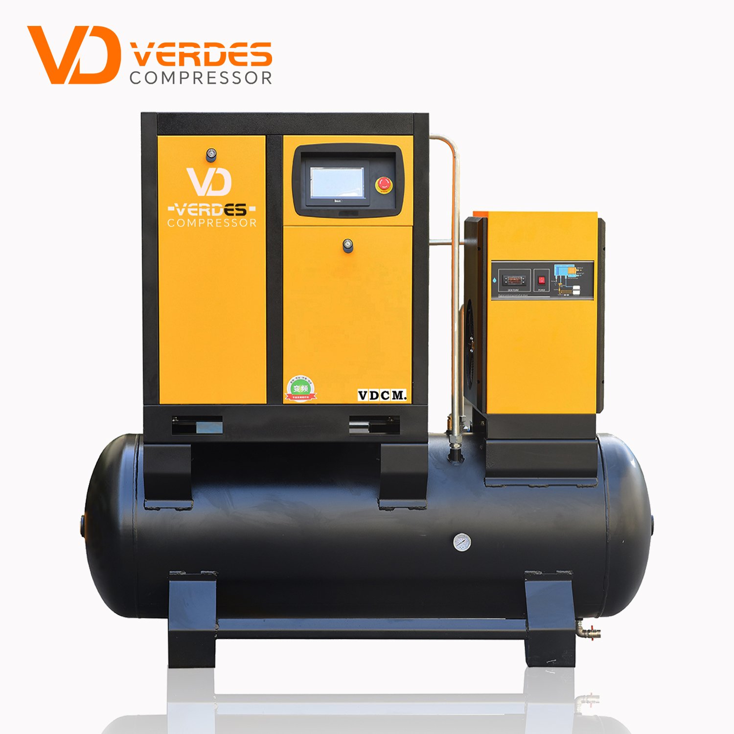 General Industrial 4 in 1 Variable Speed air Compressor Protalbe Compressor air Pump With tank 100 200l 300l 400 500l 1000l