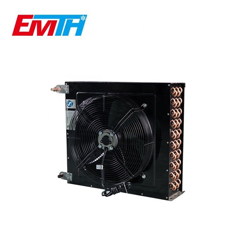 EMTH 0.9 kw Small Condenser Air Cooled Quality Steel Condenser Coil Heat Exchanger Match with Various Compressors