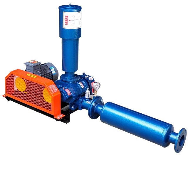 Factory Direct Sale Aeration and Oxygenation Pneumatic Conveying Equipment Three-leaf Roots Fan Sewage Treatment with Roots