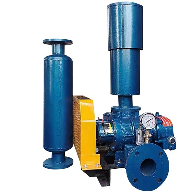 Factory Direct Sale Aeration and Oxygenation Pneumatic Conveying Equipment Three-leaf Roots Fan Sewage Treatment with Roots