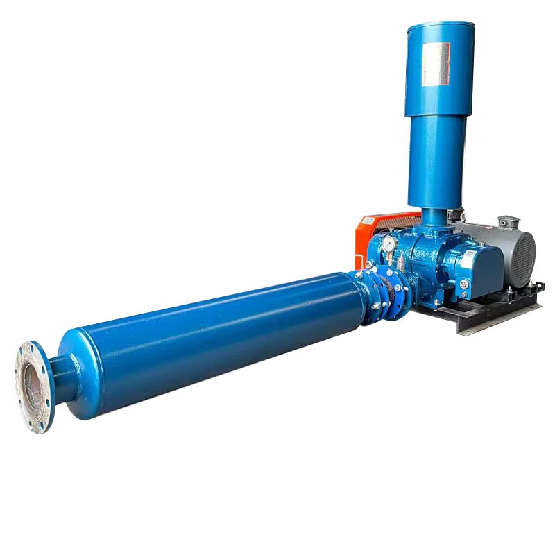 Factory Direct Sale Aeration and Oxygenation Pneumatic Conveying Equipment Three-leaf Roots Fan Sewage Treatment with Roots