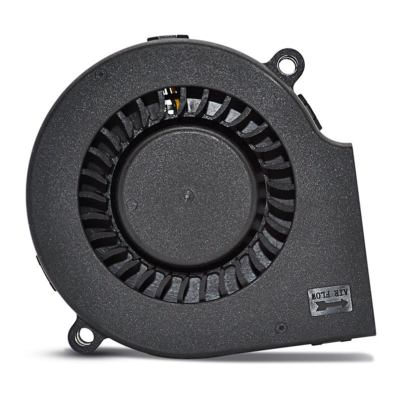 HDHFAN High Speed 6.9CFM 0.23A Blower Fan 12v Dc Brushless 7515 Dc 12v 75mm Blower Fan
