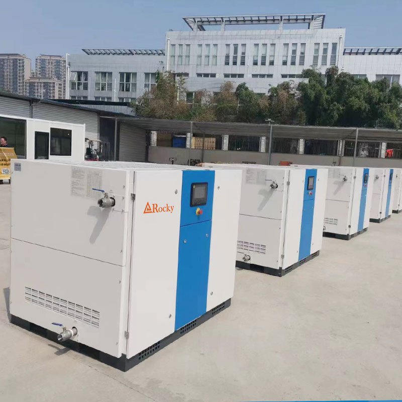 2.2kW Electric Industrial Air Compressor Custom Silent Oil Free Screw Scroll Air Compressor RO-2.2A