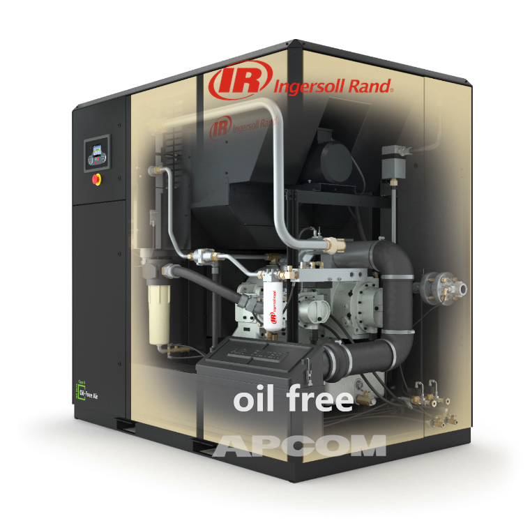 Oil Free Ingersoll-Rand 200 hp Oil-Free Rotary Screw Air Compressor 160KW Ingersoll Rand 37 55 75 110 132 160 kW IngersollRand