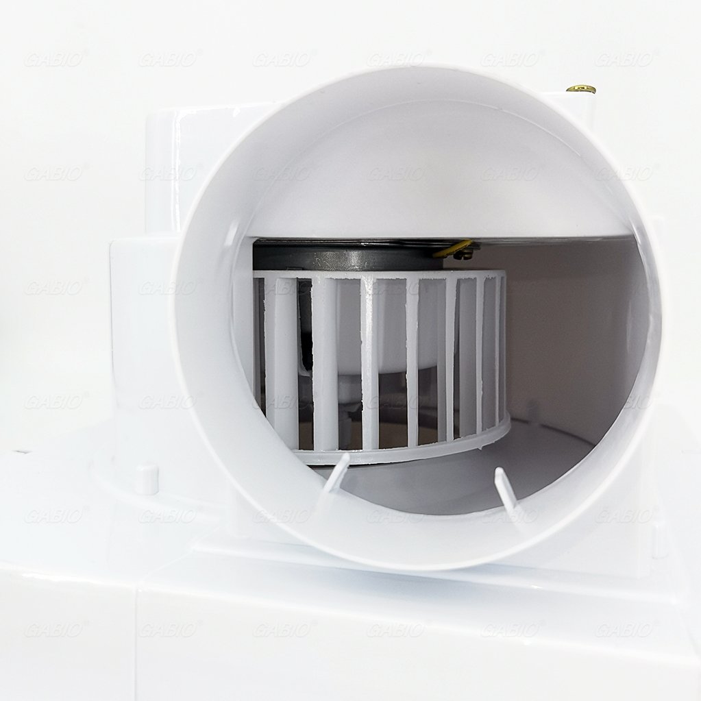 Exhaust Fan Ventilation Fan Kitchen Ceiling Extractor Vent Fan Toilets Duct Blower for Wall Window Bathroom 6/8/10/12 Inch