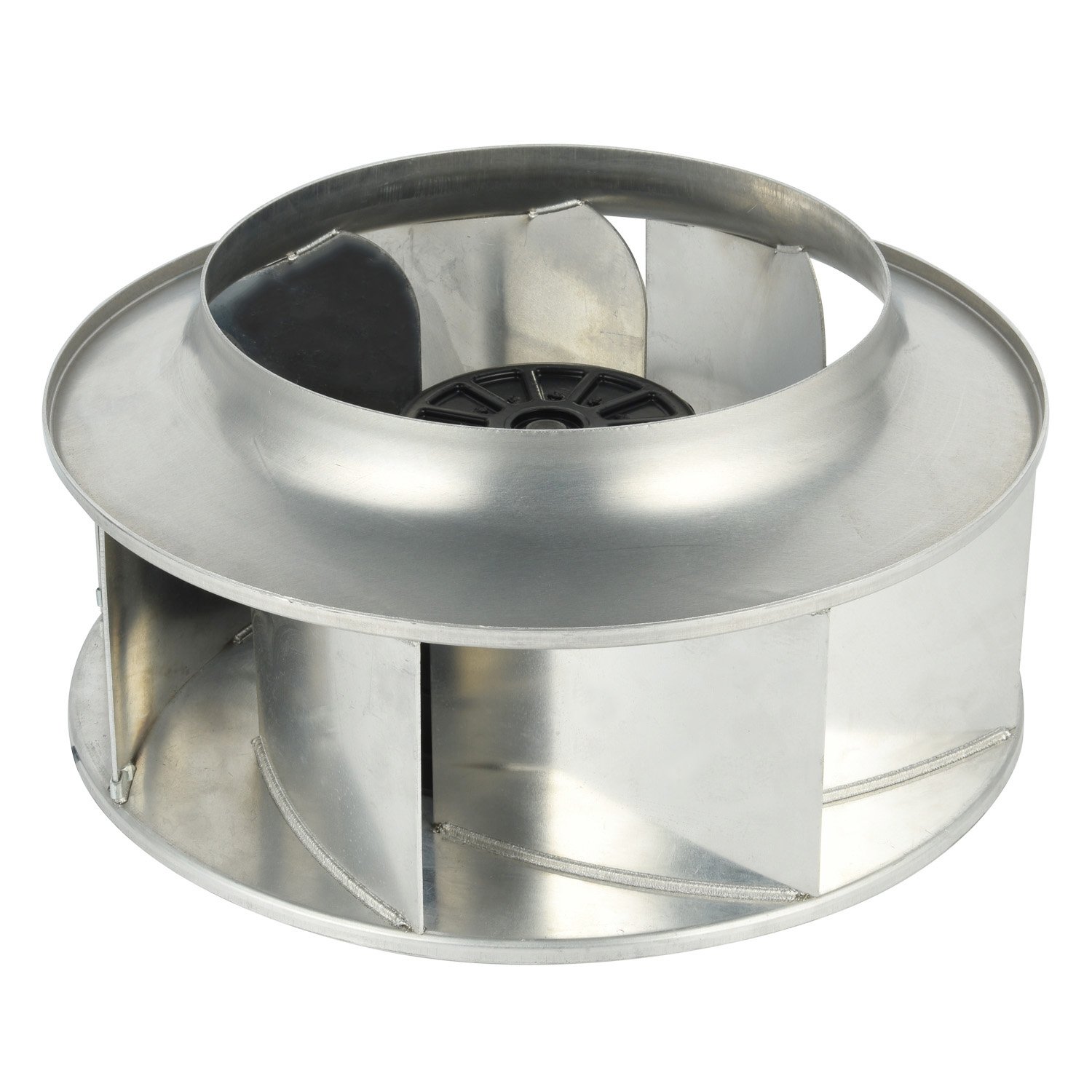 Kironmotor 250mm 2 Poles Ac Aluminum Backward Centrifugal Fan for air Compressor Extractor Fans