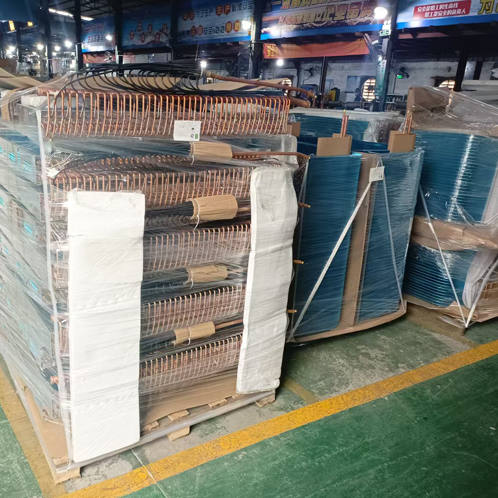 New Copper Plate Heat Exchangers for Farms Construction Industrial Evaporator Coils